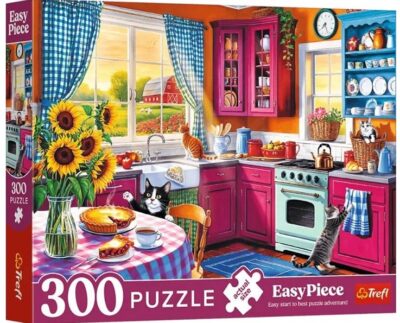 Trefl Morning in the Kitchen Easy Piece 300pc Puzzle