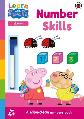 Learn with Peppa Number Skills Wipe Clean Activity Book