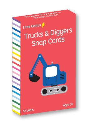 Little Genius Trucks & Diggers Snap Cards