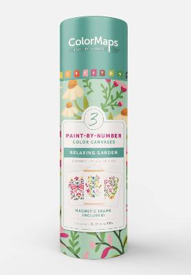 ColorMaps Paint by Number Relaxing Garden