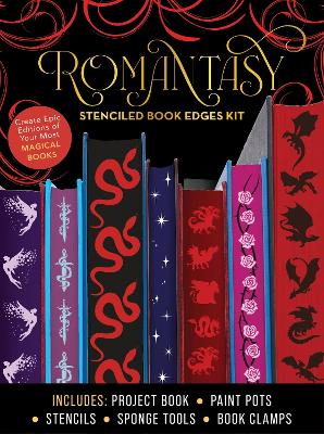 Romantasy Stenciled Book Edges Kit