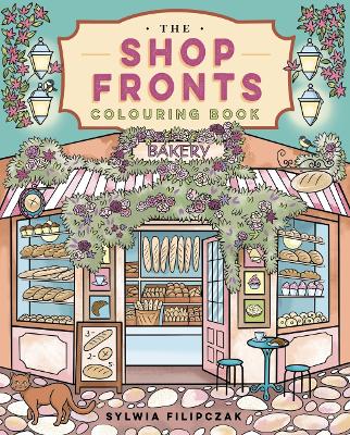 Shop Fronts Colouring Book