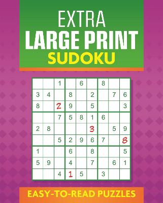 Extra Large Print Sudoku