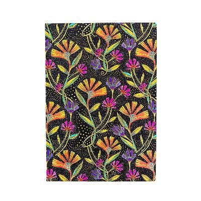 Paperblank Wild Flowers Midi Unlined Flexi Journal