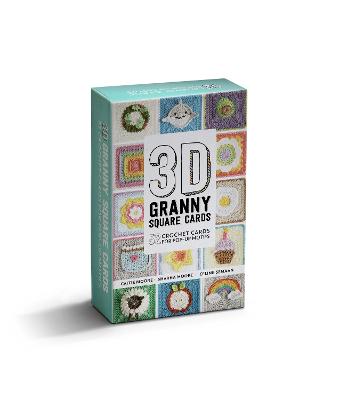 3D Granny Squares Cards 52 Crochet Cards for Pop-Up Motifs