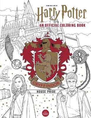 Harry Potter Gryffindor House Pride Official Colouring Book