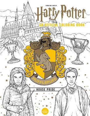 Harry Potter Hufflepuff House Pride Official Colouring Book