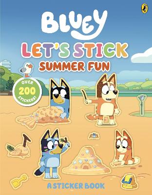 Bluey Let's Stick Summer Fun Sticker Book