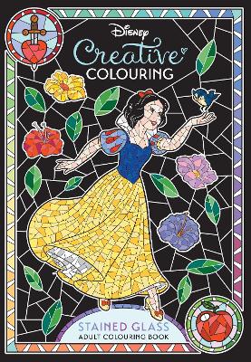 Disney Creative Colouring Stained Glass Colouring Book