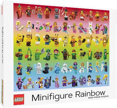 LEGO Minifigure Rainbow 1000pc Puzzle