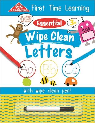 First Time Learning Wipe Clean Letters