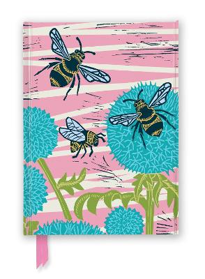 Kate Heiss Busy Pollinators Foiled Lined Journal