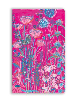 Lucy Innes Williams Pink Garden House Soft Touch Lined Notebook