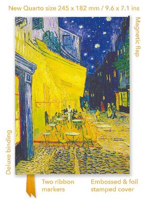 Vincent van Gogh Cafe Terrace Notebook