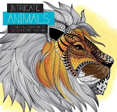 Intricate Animals Colouring Book