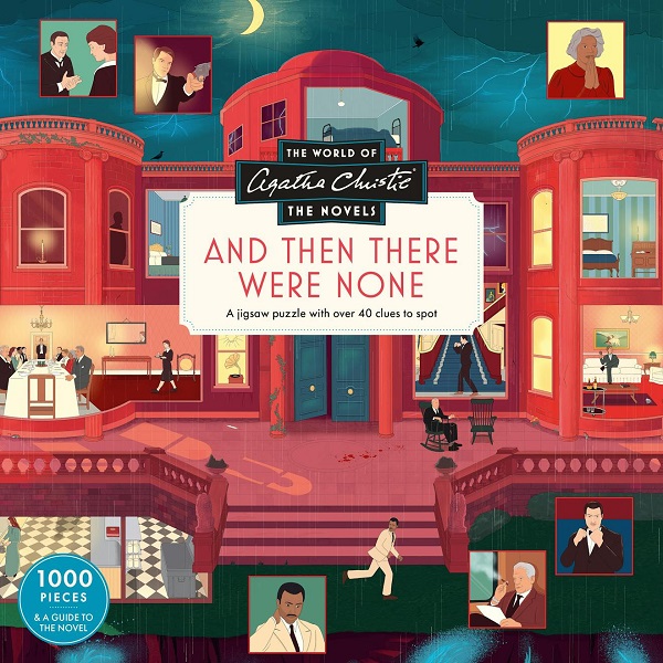 World of Agatha Christie And Then There Were None 1000pc Puzzle
