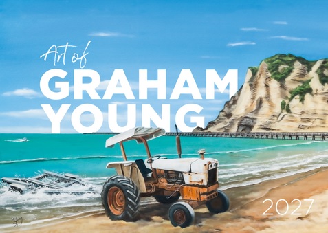 Art of Graham Young 2027 Desk/Wall Calendar