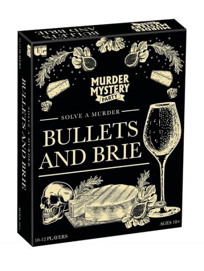 Murder Mystery Party Bullets and Brie