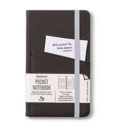 Bookaroo Pocket Notebook Black