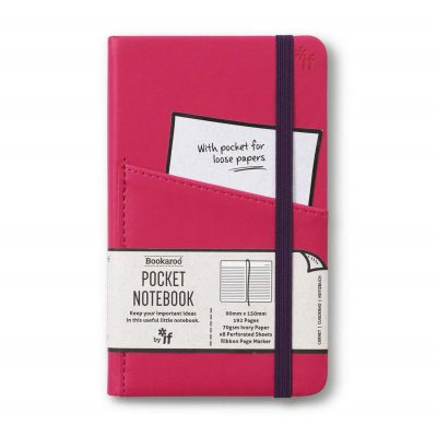 Bookaroo Pocket Notebook Pink
