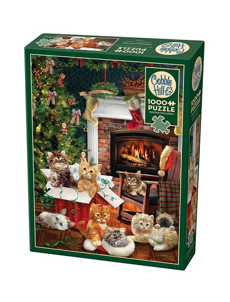 Christmas Kittens 1000pc Puzzle