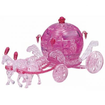 Crystal Puzzle Royal Carriage Pink