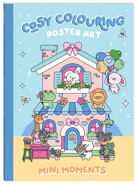 Cosy Colouring Poster Art Mini Moments