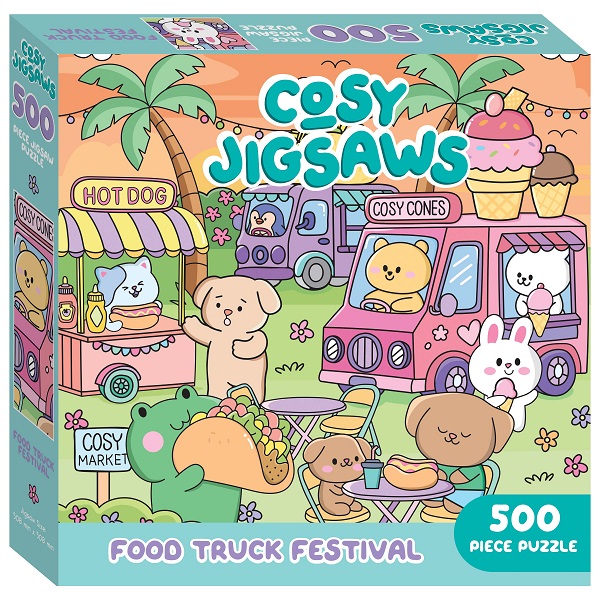 Cosy Jigsaws Food Truck Festival 500pc Puzzle