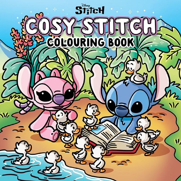 Cosy Stitch Colouring Book