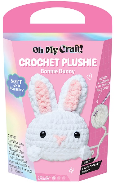 Oh My Craft Crochet Plushie Bonnie Bunny