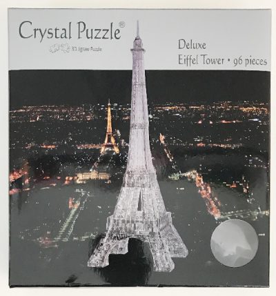 Crystal Puzzle Eiffel Tower Clear