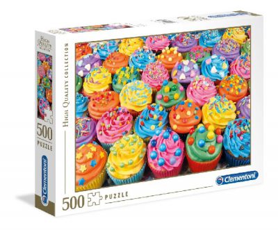 Colourful Cupcakes 500pc Puzzle