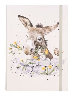 Wrendale Flexi Notebook Donkey