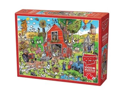 Doodle Town Farmyard Folly 1000pc Puzzle