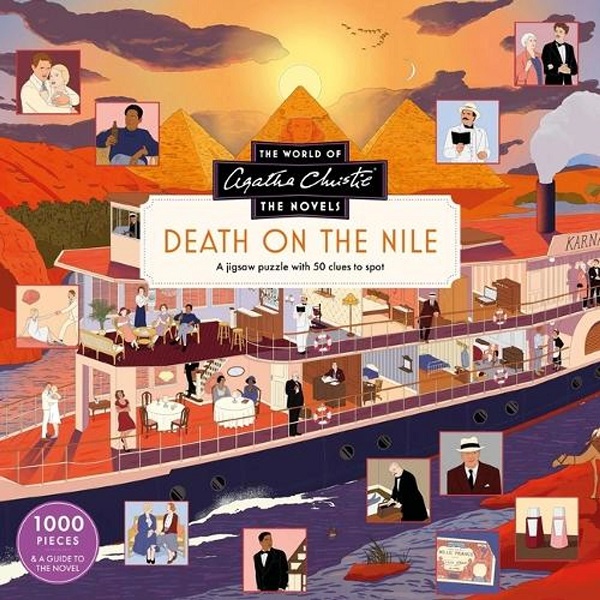 World of Agatha Christie Death on the Nile 1000pc Puzzle