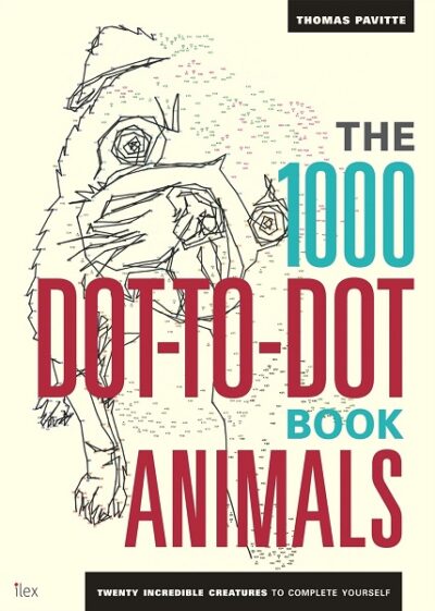 1000 Dot to Dot Book Animals
