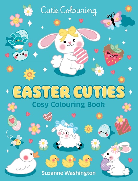 Easter Cuties Cosy Colouring Book