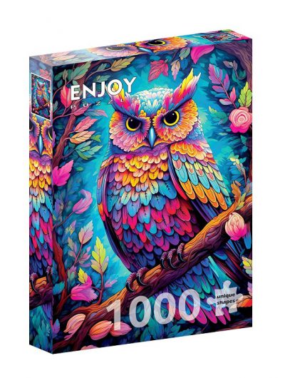 Dazzling Owl 1000pc Puzzle