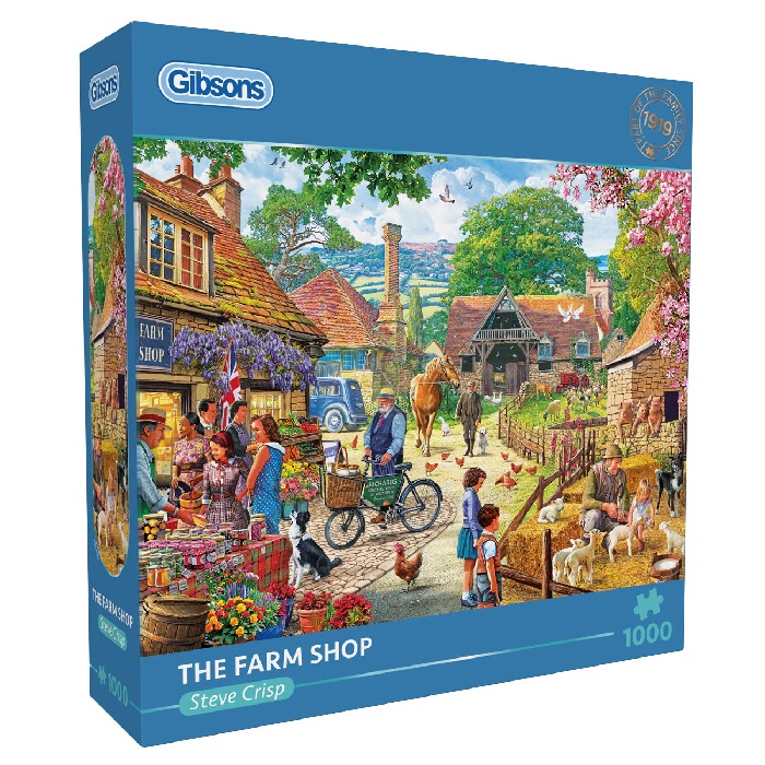 Gibsons The Farm Shop 1000pc Puzzle