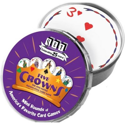 Five Crowns Mini Round Tin Set