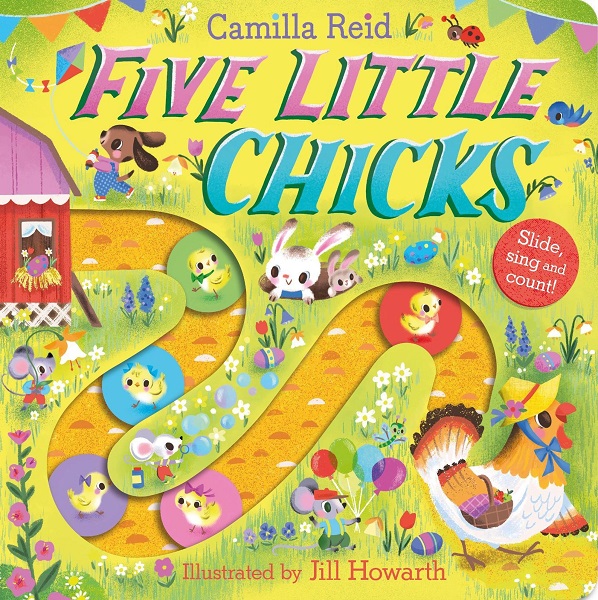 Five Little Chicks  Slide Sing and Count