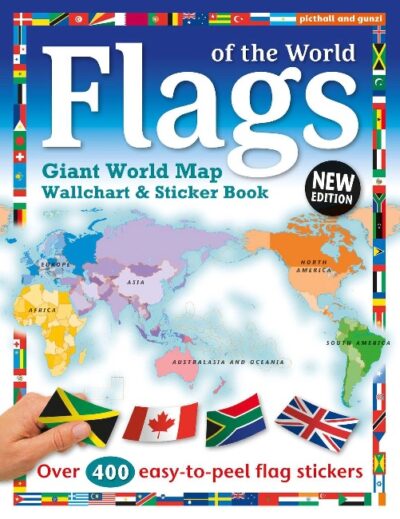 Flags of the World Wallchart Poster and Sticker Book
