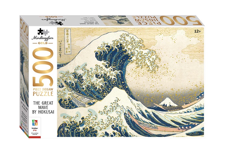 Mindbogglers Great Wave Hokusai 500pc Puzzle
