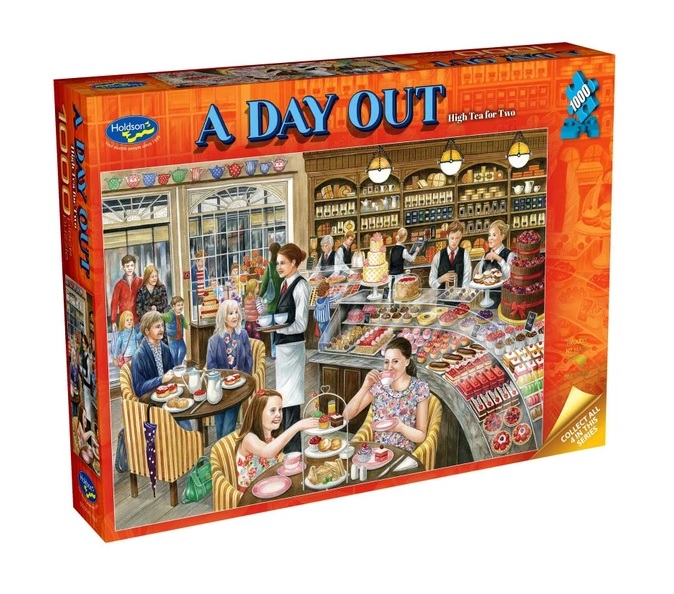 A Day Out High Tea for Two 1000pc Puzzle