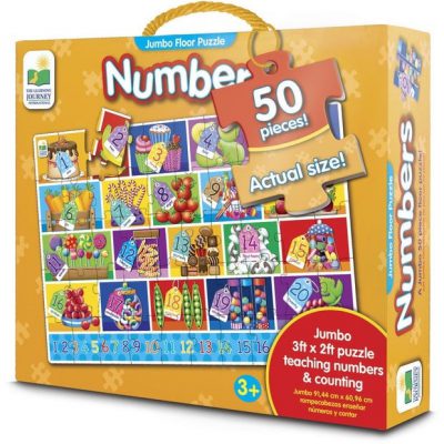 Jumbo Numbers Floor Puzzle