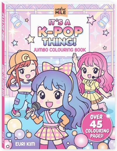 It's a K Pop Thing Colouring Book
