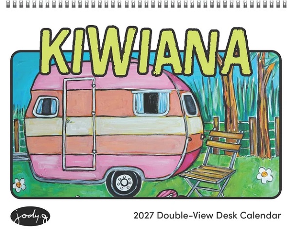 Kiwiana 2027 Desk Calendar
