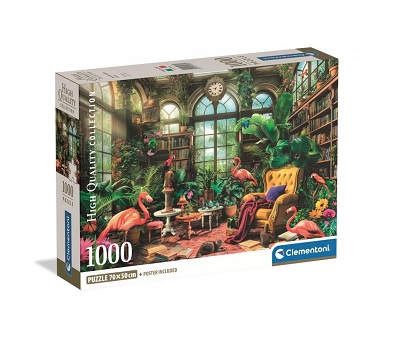 Greenhouse Library 1000pc Puzzle