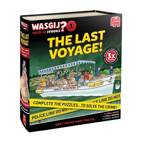 WASGIJ 1 Pieces of Evidence The Last Voyage 3 x Puzzles