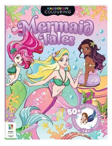 Kaleidoscope Sticker Colouring Mermaid Tales